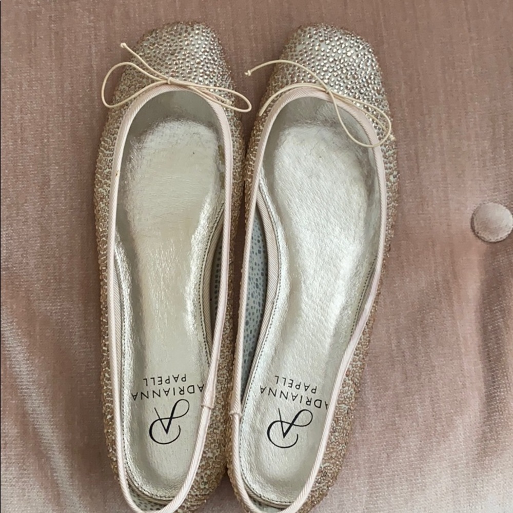Adrianna Papell embellished flats